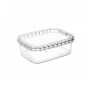 Verzegelbaar TP beker - pot - bak 120 x 90 x 42 mm. en inhoud 280 ml. - Joop Voet Verpakkingen